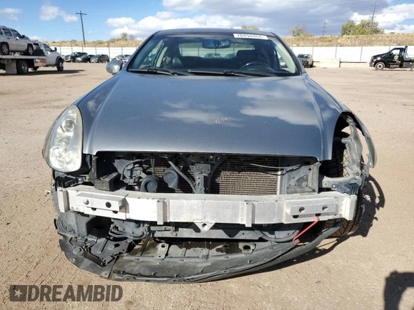 2006 Infiniti G35 Coupe with VIN JNKCV54E46M708169, listed as a Copart auction lot 78494464 with 140,359 mi miles and Salvage Title. Bid and sale history available at carsss.com. Image 5.