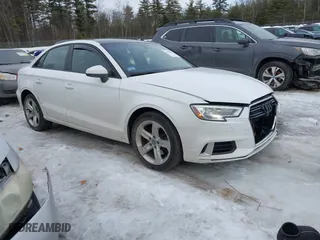 2018 Audi A3 Sedan Premium with VIN WAUB8GFF5J1091118, listed as a IAAI auction lot 41640374 with 101,300 mi miles. Bid and sale history available at carsss.com. Image 1.