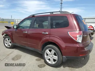2009 Subaru Forester X with VIN JF2SH63639H796487, listed as a Copart auction lot 58366505 with 79,518 mi miles and Salvage title. Bid and sale history available at DreamBid. Image 2.