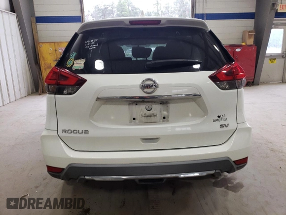 2017 Nissan Rogue SV with VIN KNMAT2MT5HP548171, listed as a Copart auction lot 48662155 with 125,748 mi miles and Salvage Title. Bid and sale history available at carsss.com. Image 6.