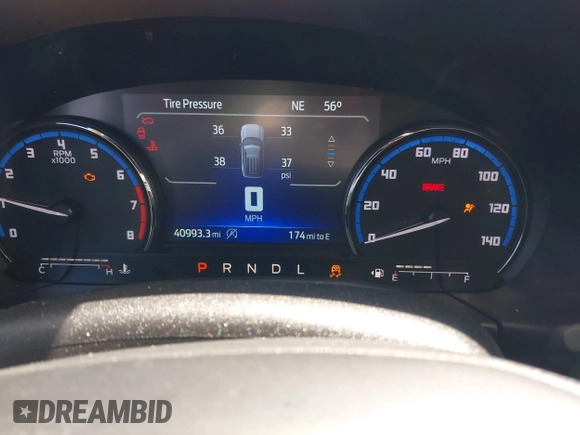 2022 Ford Bronco Sport Outer Banks with VIN 3FMCR9C61NRD43751, listed as a IAAI auction lot 42333996 with 40,993 mi miles and . Bid and sale history available at DreamBid. Image 7.