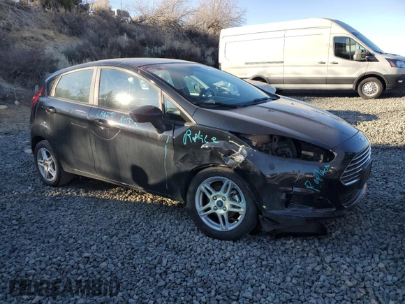 2019 Ford Fiesta SE with VIN 3FADP4EJ2KM128672, listed as a Copart auction lot 46369845 with 34,377 mi miles and Salvage Title. Bid and sale history available at carsss.com. Image 4.