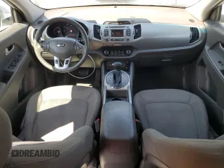 2013 Kia Sportage LX with VIN KNDPB3A26D7429389, listed as a Copart auction lot 50597295 with 217,197 mi miles and Salvage Title. Bid and sale history available at carsss.com. Image 8.