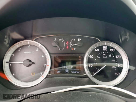 2013 Nissan Sentra SR with VIN 3N1AB7AP8DL682298, listed as a Copart auction lot 53528175 with 136,552 mi miles and Salvage Title. Bid and sale history available at DreamBid. Image 9.