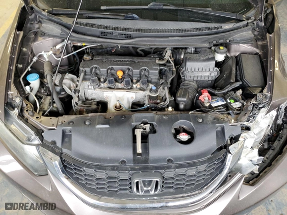 2013 Honda Civic Sdn LX with VIN 19XFB2F50DE096096, listed as a Copart auction lot 49774385 with 110,874 mi miles and Salvage Title. Bid and sale history available at carsss.com. Image 11.