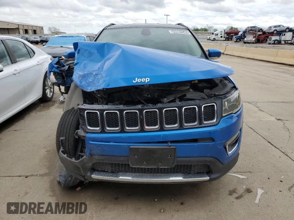 2019 Jeep Compass Limited with VIN 3C4NJDCB1KT647844, listed as a Copart auction lot 49982345 with 77,063 mi miles and Clean title. Bid and sale history available at DreamBid. Image 5.