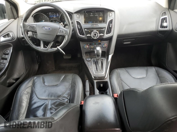 2017 Ford Focus Titanium with VIN 1FADP3N29HL229088, listed as a Copart auction lot 55612415 with 111,355 mi miles and Salvage title. Bid and sale history available at DreamBid. Image 8.