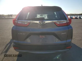 2017 Honda CR-V LX with VIN 2HKRW6H3XHH223040, listed as a Copart auction lot 46732605 with 0 mi miles and Salvage Title. Bid and sale history available at carsss.com. Image 6.