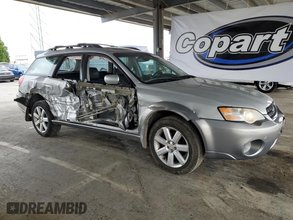 2006 Subaru Legacy Outback Limited with VIN 4S4BP62C167323693, listed as a Copart auction lot 54253955 with 165,810 mi miles and Salvage title. Bid and sale history available at DreamBid. Image 4.