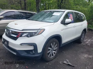 2019 Honda Pilot EX z VIN 5FNYF6H31KB086152, wystawiony jako IAAI lot #42204703 z przebiegiem 99 425 mil mil oraz . Historia ofert i sprzedaży dostępna na DreamBid. Obrazek 6.