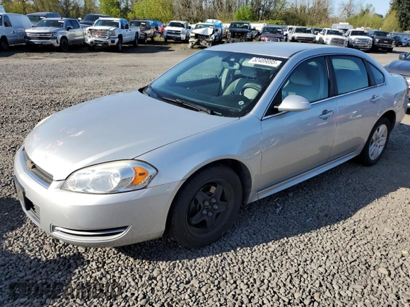 2010 Chevrolet Impala LS with VIN 2G1WA5EN8A1201930, listed as a Copart auction lot 52489895 with 105,302 mi miles and Salvage Title. Bid and sale history available at DreamBid. Image 1.