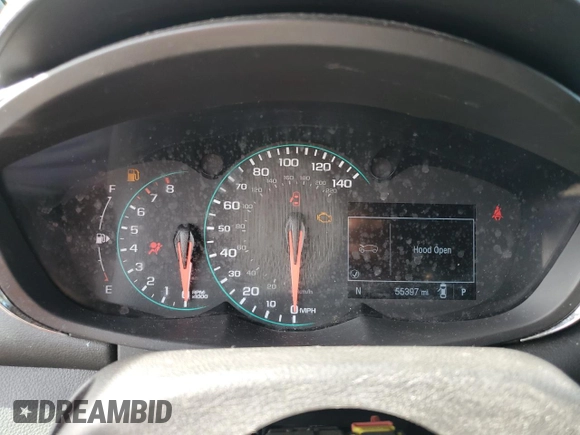 2021 Chevrolet Trax LS z VIN KL7CJKSB1MB303476, wystawiony jako Copart lot #58230595 z przebiegiem 55 397 mil mil oraz Szkoda całkowita • Salvage title. Historia ofert i sprzedaży dostępna na DreamBid. Obrazek 9.