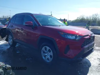 2019 Toyota RAV4 LE with VIN 2T3G1RFVXKC011400, listed as a IAAI auction lot 41957289 with 58,935 mi miles. Bid and sale history available at carsss.com. Image 1.