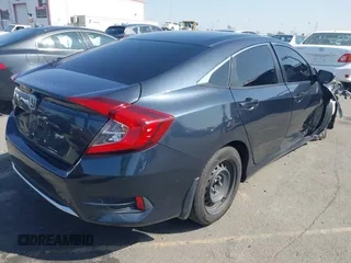 2019 Honda Civic Sedan LX with VIN 2HGFC2F66KH564003, listed as a IAAI auction lot 41675239 with 43,947 mi miles. Bid and sale history available at carsss.com. Image 4.