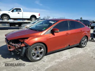 2018 Ford Focus SE with VIN 1FADP3FE3JL269987, listed as a Copart auction lot 48895035 with 109,463 mi miles and Salvage Title. Bid and sale history available at carsss.com. Image 1.