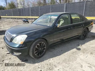 2001 Lexus LS 430 with VIN JTHBN30FX10017193, listed as a Copart auction lot 51249555 with 280,238 mi miles and Clean Title. Bid and sale history available at carsss.com. Image 1.
