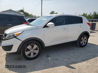 2013 Kia Sportage LX with VIN KNDPB3A2XD7359914, listed as a Copart auction lot 60028835 with 177,632 mi miles and Salvage title. Bid and sale history available at DreamBid. Image 1.