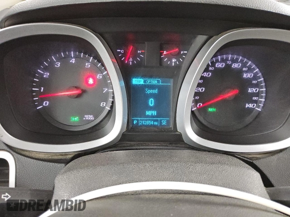 2014 Chevrolet Equinox LT with VIN 2GNFLBE35E6281444, listed as a Copart auction lot 84969044 with 212,854 mi miles and Clean Title. Bid and sale history available at carsss.com. Image 9.