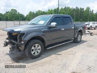 2018 Ford F-150 XL with VIN 1FTEW1E56JFC47584, listed as a IAAI auction lot 42397196 with 195,341 mi miles and . Bid and sale history available at DreamBid. Image 23.
