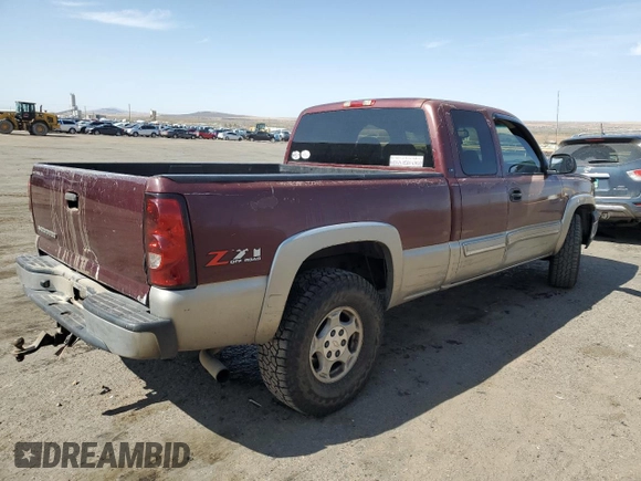 2003 Chevrolet Silverado 1500 LT with VIN 2GCEK19T431231883, listed as a Copart auction lot 51619915 with 272,343 mi miles and Salvage Title. Bid and sale history available at carsss.com. Image 3.