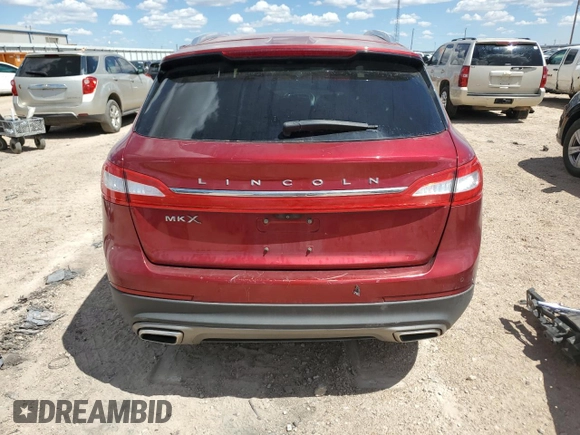 2017 Lincoln MKX Select with VIN 2LMPJ6KR4HBL30292, listed as a Copart auction lot 69314744 with 83,036 mi miles and Salvage Title. Bid and sale history available at carsss.com. Image 6.