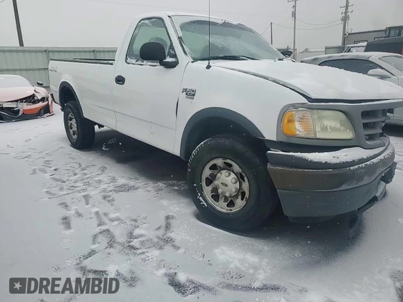 2001 Ford F-150 XL with VIN 2FTPF18Z81CA84228, listed as a Copart auction lot 42434285 with 83,435 mi miles and Salvage title. Bid and sale history available at DreamBid. Image 10.