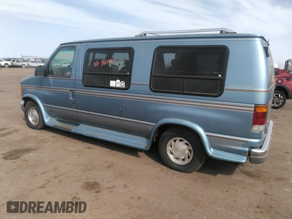 1994 Ford Econoline Cargo with VIN 1FDEE14N5RHC02152, listed as a IAAI auction lot 41803081 with 132,453 mi miles and . Bid and sale history available at carsss.com. Image 3.
