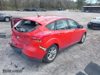 2016 Ford Focus SE with VIN 1FADP3K25GL314271, listed as a IAAI auction lot 41848220 with 72,040 mi miles. Bid and sale history available at carsss.com. Image 4.
