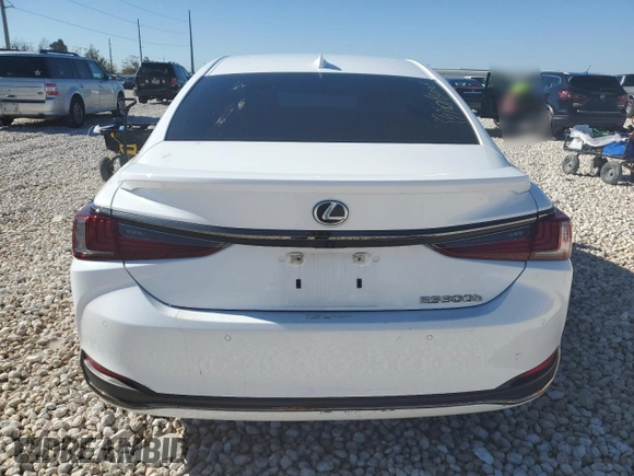 2023 Lexus ES with VIN 58ABA1C11PU030146, listed as a Copart auction lot 83371624 with 0 mi miles and Salvage Title. Bid and sale history available at carsss.com. Image 6.