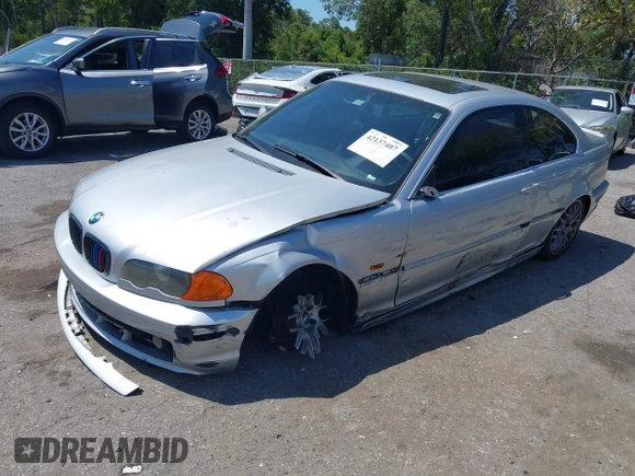 2000 BMW 3 Series 323Ci with VIN WBABM3349YJN88416, listed as a IAAI auction lot 42137407 with Not Provided miles and . Bid and sale history available at DreamBid. Image 18.
