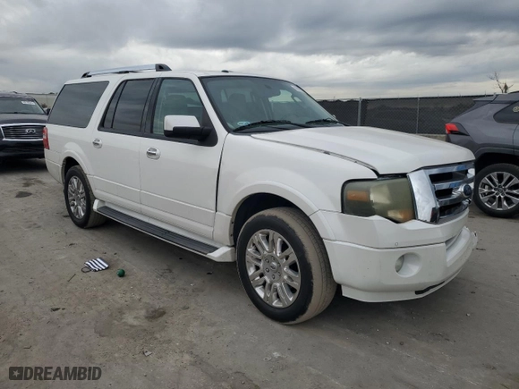 2014 Ford Expedition EL Limited with VIN 1FMJK1K52EEF61786, listed as a Copart auction lot 89087505 with 0 mi miles and Salvage Title. Bid and sale history available at carsss.com. Image 4.