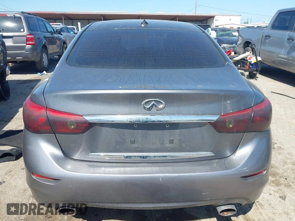 2014 Infiniti Q50 Sport with VIN JN1BV7AR4EM689009, listed as a IAAI auction lot 41990992 with 131,071 mi miles and . Bid and sale history available at DreamBid. Image 16.