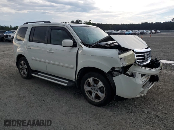 2013 Honda Pilot EX-L z VIN 5FNYF3H75DB025729, wystawiony jako Copart lot #56788345 z przebiegiem 177 448 mil mil oraz Szkoda całkowita • Salvage title. Historia ofert i sprzedaży dostępna na DreamBid. Obrazek 4.