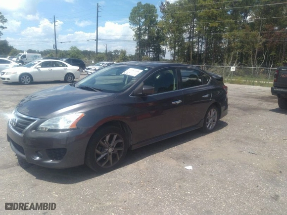 2014 Nissan Sentra SV with VIN 3N1AB7AP8EY283654, listed as a IAAI auction lot 37380388 with 126,218 mi miles. Bid and sale history available at carsss.com. Image 2.