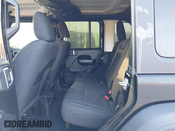 2020 Jeep Wrangler Unlimited Sport S with VIN 1C4HJXDG5LW170579, listed as a IAAI auction lot 41429548 with Not provided miles and . Bid and sale history available at DreamBid. Image 8.