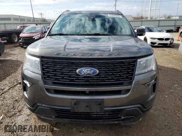 2019 Ford Explorer Sport with VIN 1FM5K8GT4KGB04107, listed as a Copart auction lot 51049395 with 88,800 mi miles and Salvage Title. Bid and sale history available at carsss.com. Image 5.