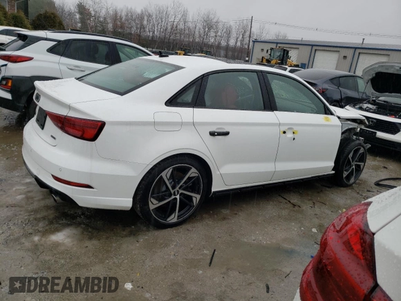 2020 Audi A3 Sedan S line Premium with VIN WAUBEGFF0LA006973, listed as a Copart auction lot 80601903 with 49,607 mi miles. Bid and sale history available at carsss.com. Image 3.