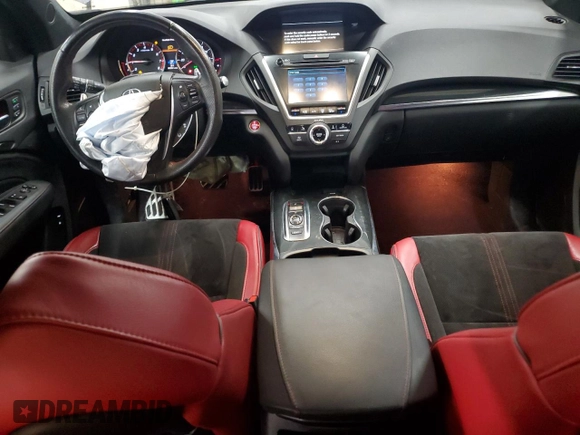 2019 Acura MDX w/Technology/A-Spec Pkg with VIN 5J8YD4H09KL006353, listed as a Copart auction lot 48789335 with 52,261 mi miles and Salvage Title. Bid and sale history available at carsss.com. Image 8.