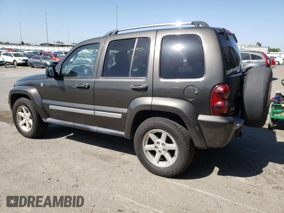 2006 Jeep Liberty Limited with VIN 1J4GL58K36W192913, listed as a Copart auction lot 53756785 with 168,282 mi miles and Salvage Title. Bid and sale history available at DreamBid. Image 2.