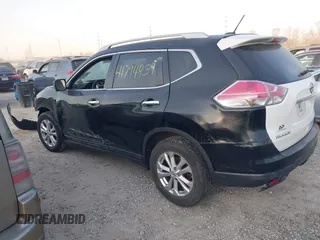 2015 Nissan Rogue SL with VIN 5N1AT2MV2FC870090, listed as a IAAI auction lot 41794859 with 117,519 mi miles and . Bid and sale history available at carsss.com. Image 15.