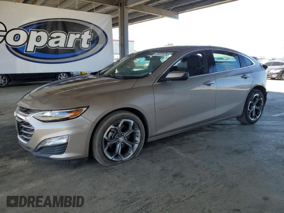 2024 Chevrolet Malibu LT with VIN 1G1ZD5ST4RF208577, listed as a Copart auction lot 56566065 with 25,994 mi miles and Clean Title. Bid and sale history available at DreamBid. Image 1.