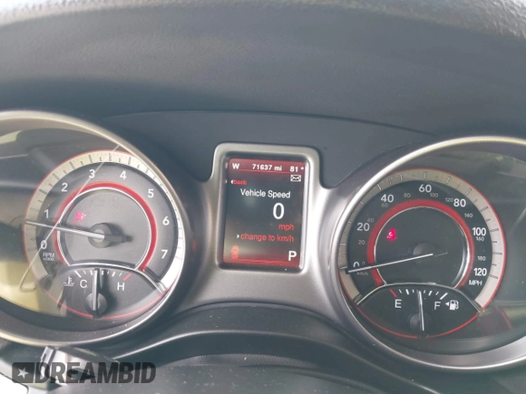 2018 Dodge Journey Crossroad with VIN 3C4PDDGG6JT387090, listed as a IAAI auction lot 41527077 with 71,637 mi miles and . Bid and sale history available at DreamBid. Image 15.