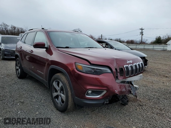 2019 Jeep Cherokee Limited z VIN 1C4PJMDX8KD306983, wystawiony jako Copart lot #50407785 z przebiegiem 67 055 mil mil oraz Szkoda całkowita • Salvage title. Historia ofert i sprzedaży dostępna na DreamBid. Obrazek 4.