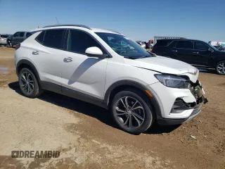 2022 Buick Encore GX Select with VIN KL4MMDS21NB131438, listed as a Copart auction lot 47560475 with 34,241 mi miles and Salvage title. Bid and sale history available at DreamBid. Image 4.