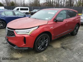 2023 Acura RDX w/A-Spec Package with VIN 5J8TC2H64PL003079, listed as a Copart auction lot 43548315 with 29,318 mi miles and Salvage Title. Bid and sale history available at carsss.com. Image 1.