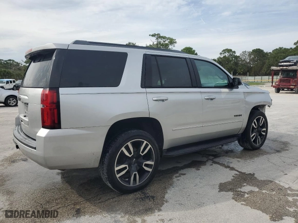2018 Chevrolet Tahoe Premier with VIN 1GNSCCKJ9JR203707, listed as a Copart auction lot 78011674 with 76,337 mi miles and Salvage Title. Bid and sale history available at carsss.com. Image 3.