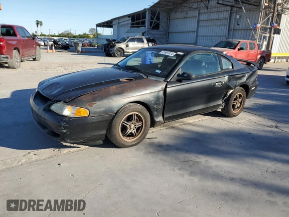 1995 Ford Mustang with VIN 1FALP4040SF101449, listed as a Copart auction lot 81951814 with 223,150 mi miles and Clean Title. Bid and sale history available at carsss.com. Image 1.