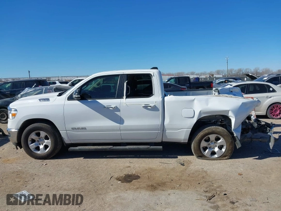 2020 Ram 1500 Big Horn with VIN 1C6RREBTXLN138726, listed as a IAAI auction lot 41413154 with 109,845 mi miles. Bid and sale history available at carsss.com. Image 14.