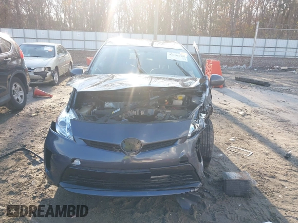 2015 Toyota Prius Four with VIN JTDKN3DU7F1984792, listed as a IAAI auction lot 41132250 with 1 mi miles. Bid and sale history available at carsss.com. Image 11.