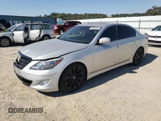 2013 Hyundai Genesis 5.0L R-Spec with VIN KMHGC4DH6DU219729, listed as a Copart auction lot 65680304 with 191,909 mi miles and Salvage Title. Bid and sale history available at carsss.com. Image 1.